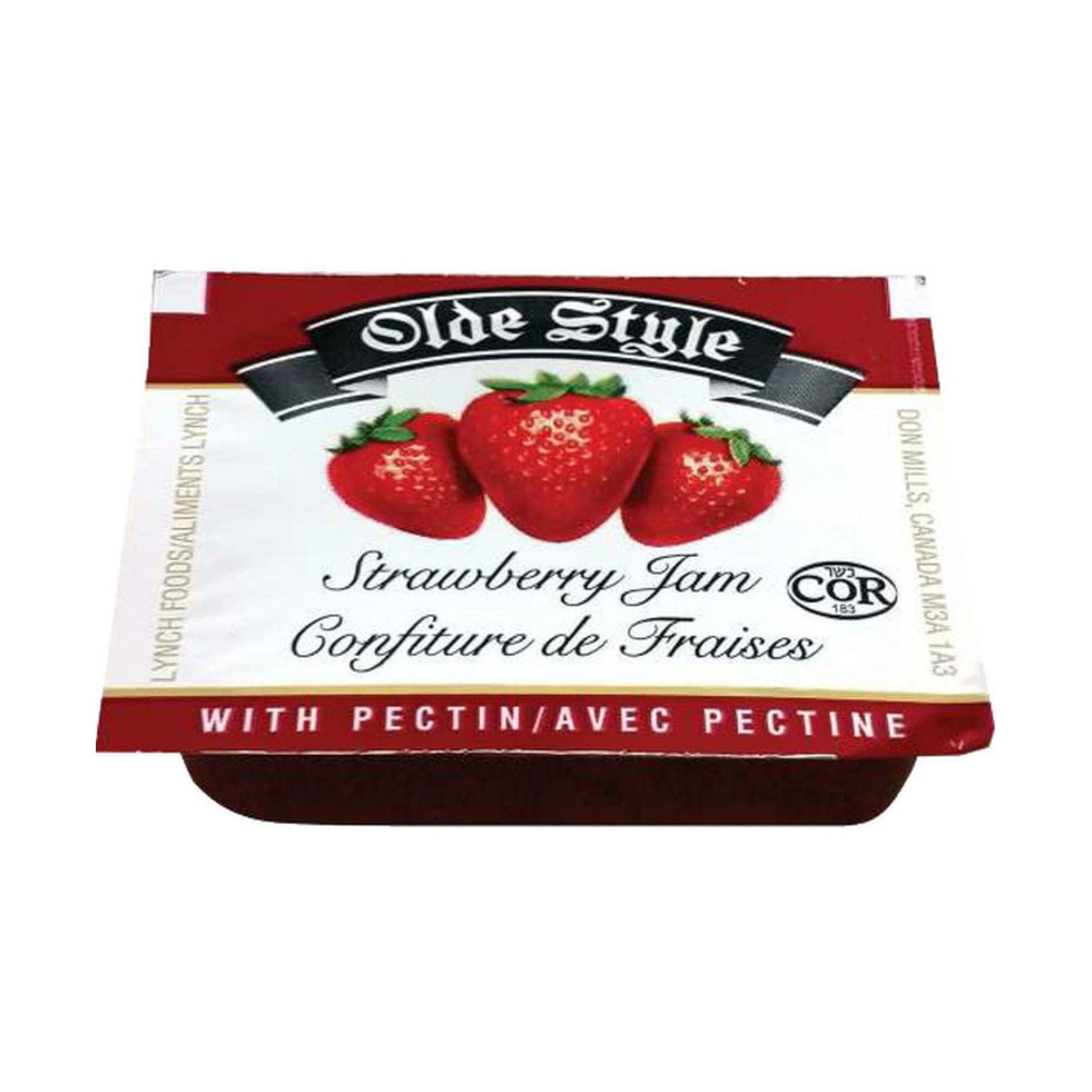 Old Style - Strawberry Jam with Pectin - 250Ct