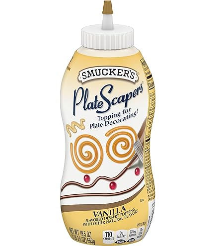 Smuckers - Plate scapers - Vanilla - 420ml.