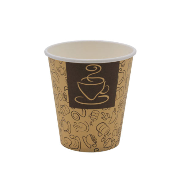 10oz Hot Paper Cups Printed Design - A2Z Cash N Carry