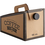 A2Z Cash 'N' Carry Beverage On The Move 96oz Coffee Caraffe Container 25 Ct - A2Z Cash N Carry