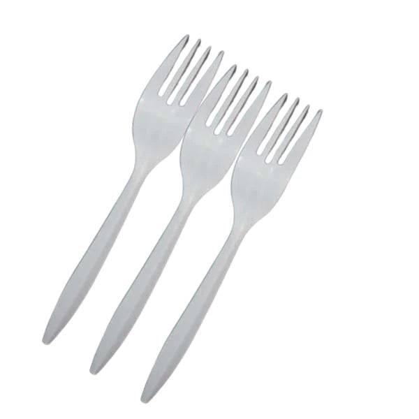 Fork - Medium - White