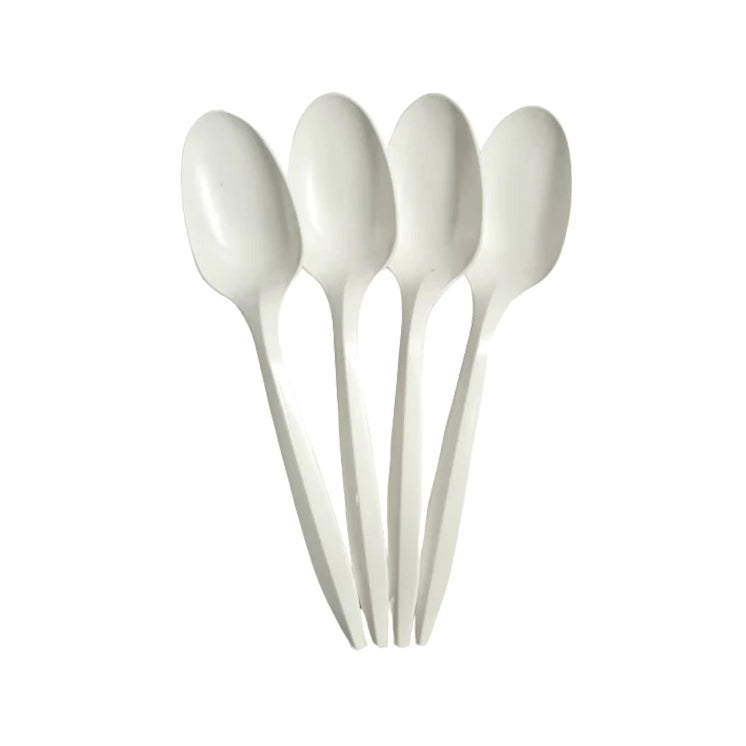 Tea Spoon - Medium - White