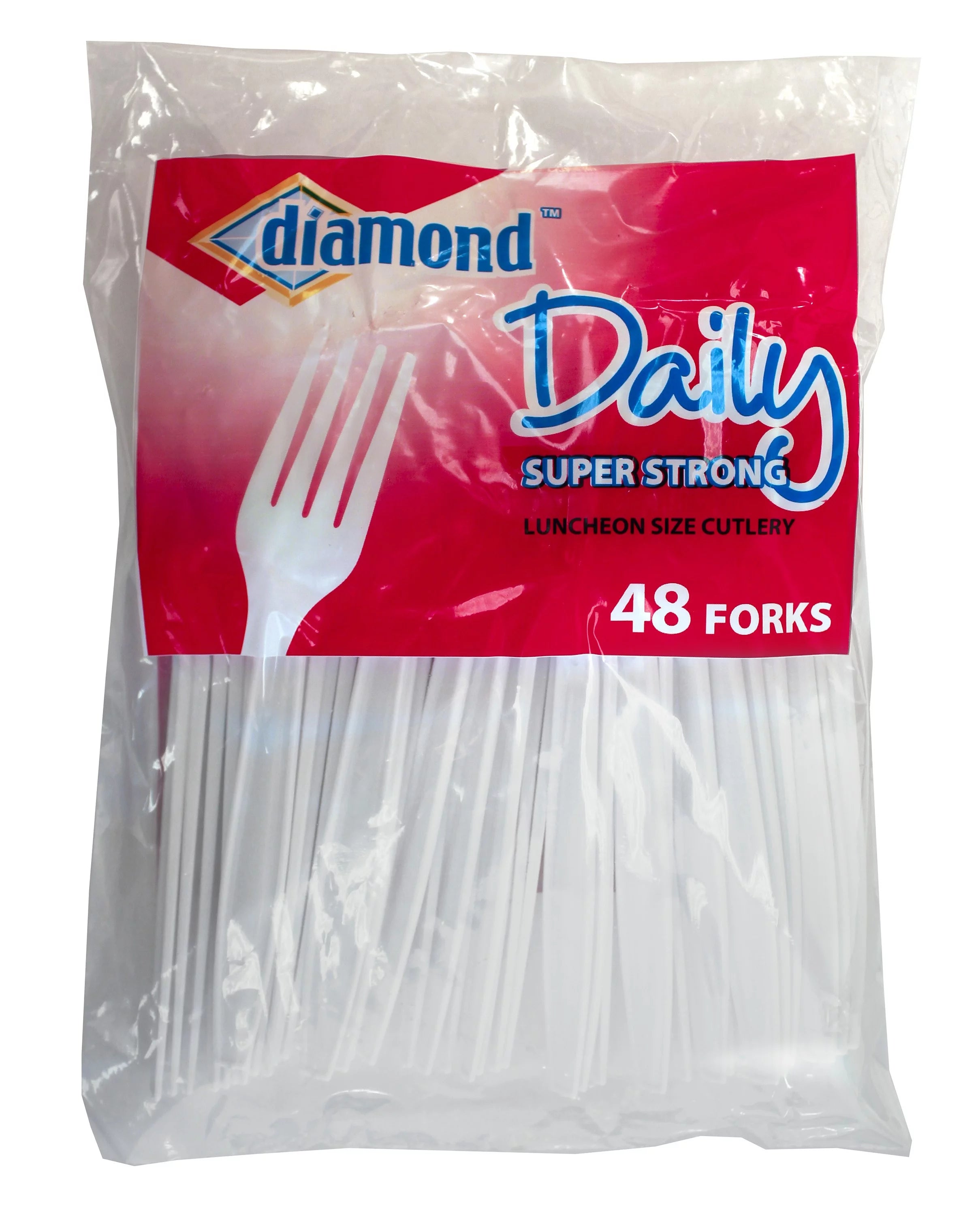 Fork Diamond/Ruby -  heavy - White