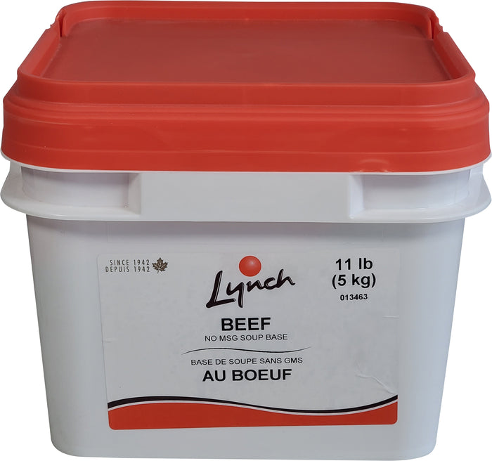 Lynch Beef Soup Base NO MSG 11Lb - A2Z Cash N Carry