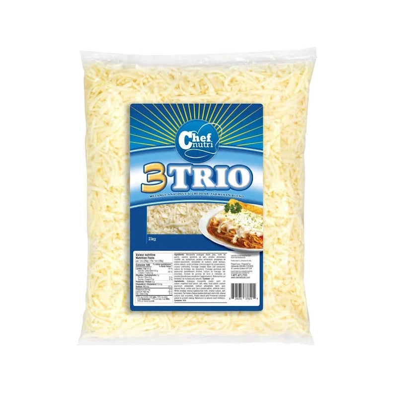 Chef Nutri 3 TRIO - Analogue  Cheddar & Parmesan Blend 80620