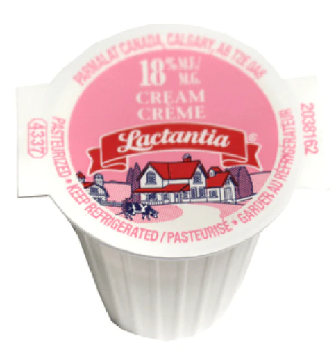 Lactancia - Cream Portions - Creamer - 18%