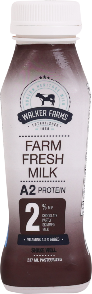 Walkers Farm A2 Chocolate Milk 237ml - A2Z Cash N Carry