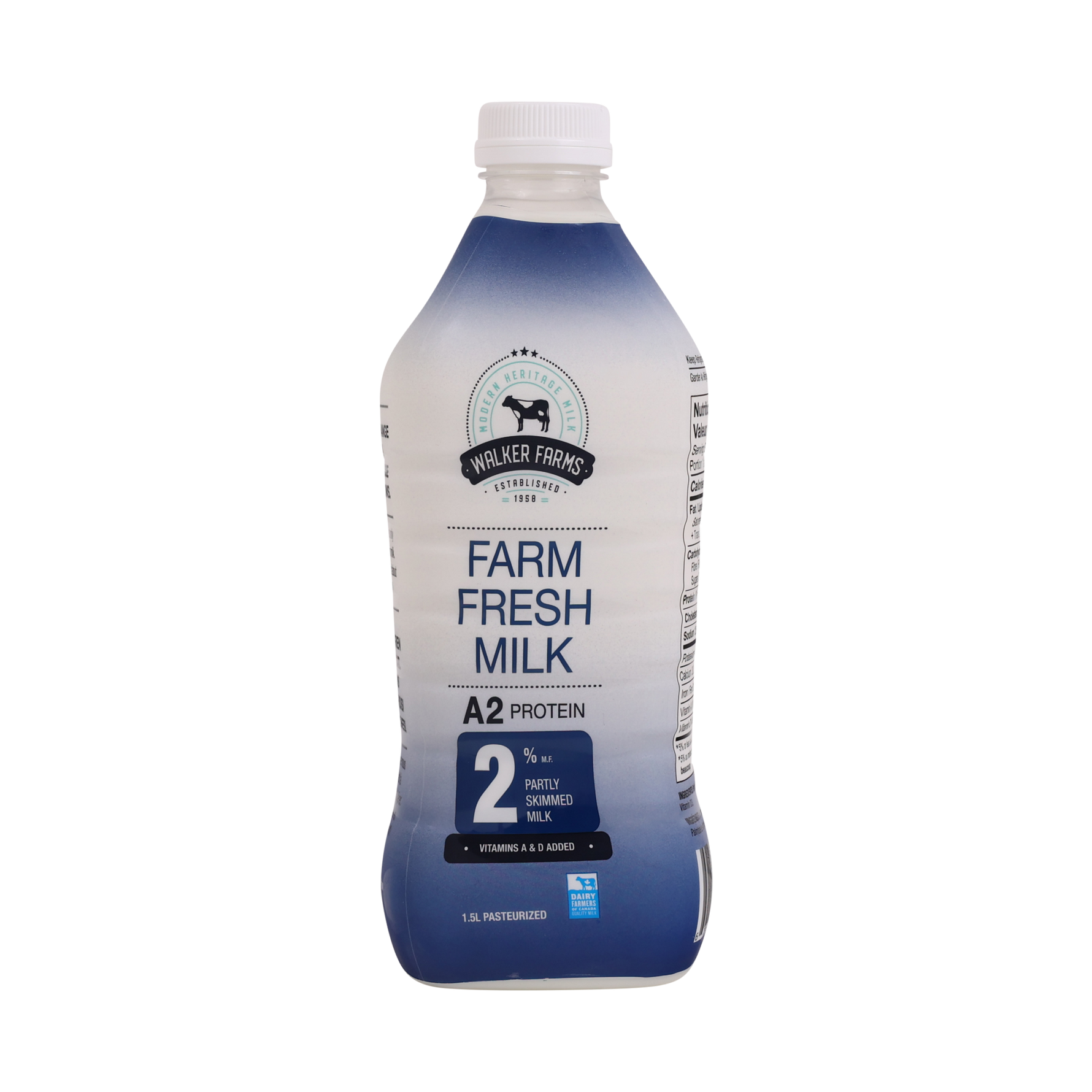 Walkers farm  - A2 Milk - 2% - 1.5L