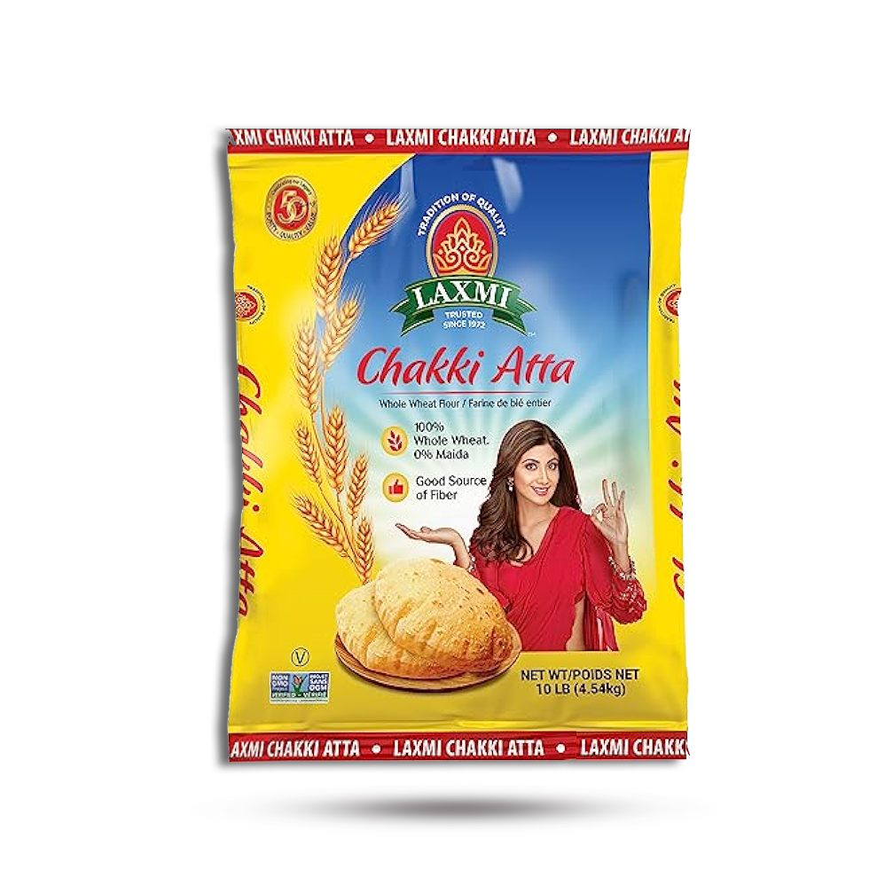 Laxmi Chakki Atta 10Lb - A2Z Cash N Carry