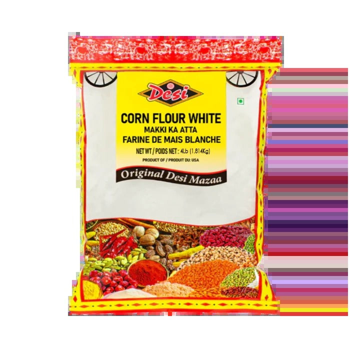 Desi Corn Flour White 4lb - A2Z Cash N Carry