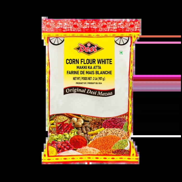 Desi Corn Flour White 2Lb - A2Z Cash N Carry