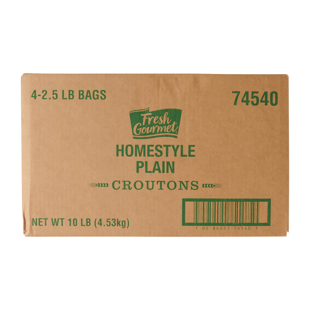Fresh Gourmet - Homestyle Trans Fat Free Crouton Bulk