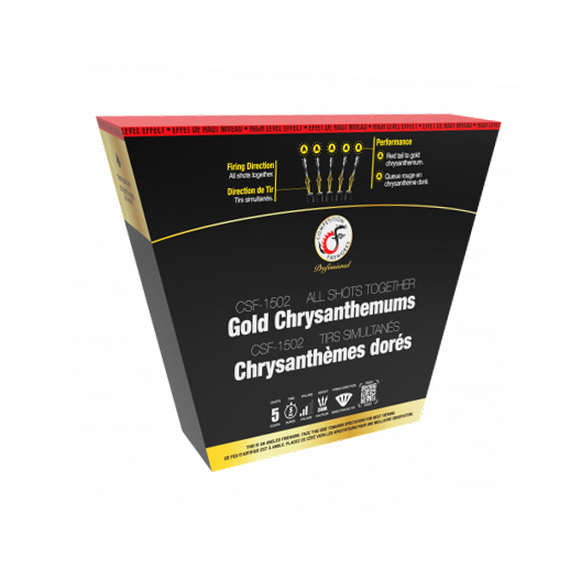 CSF - 1502 Gold Chrysanthemums