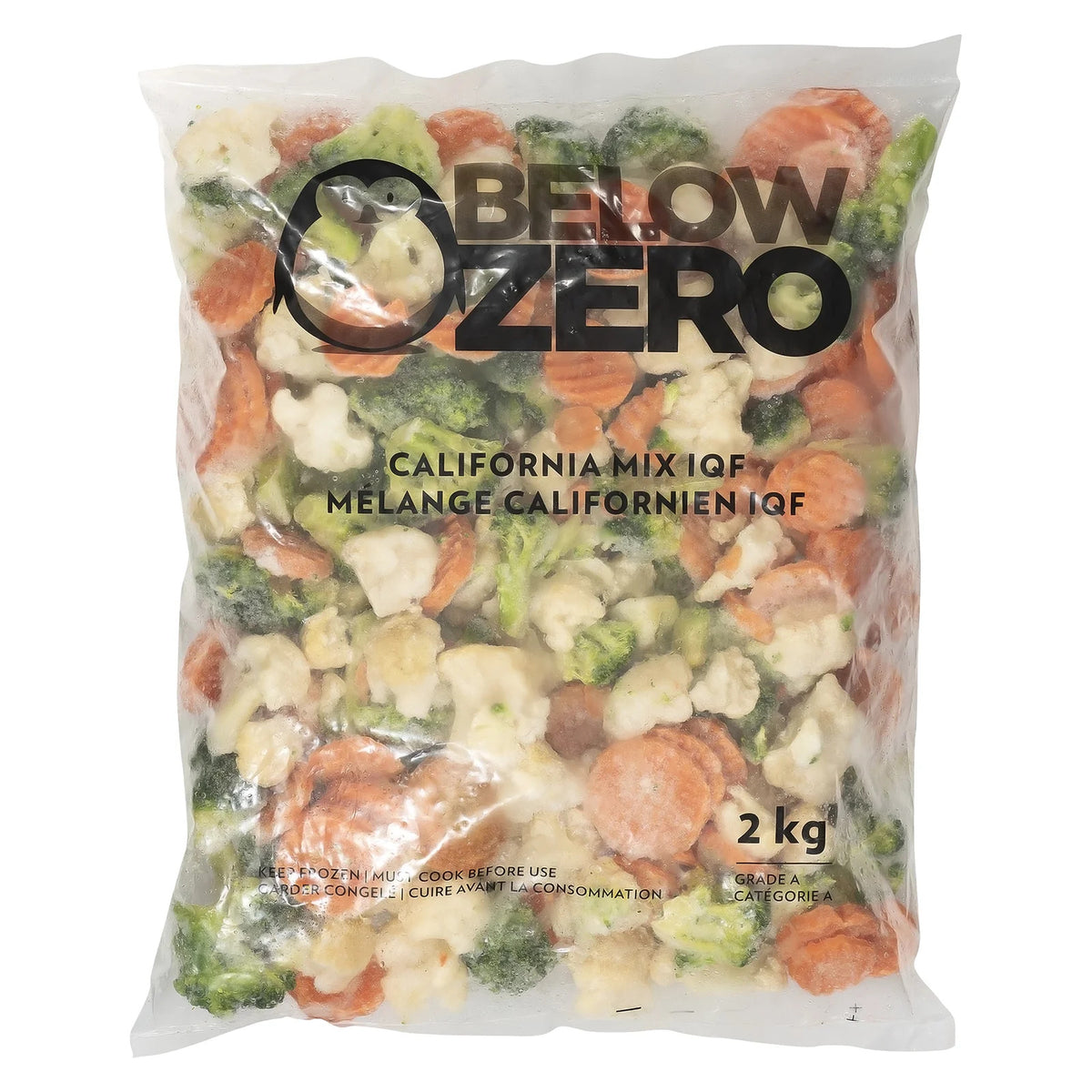 Below Zero IQF California Mix Vegetable - A2Z Cash N Carry (alternate view)
