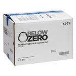 Below Zero IQF Fajita Vegetable Mix - A2Z Cash N Carry (label detail)