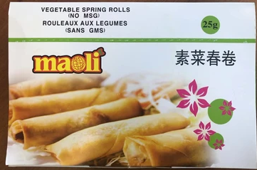 Maoli - Frozen Vegetable Spring Roll - 25g - A2Z Cash N Carry