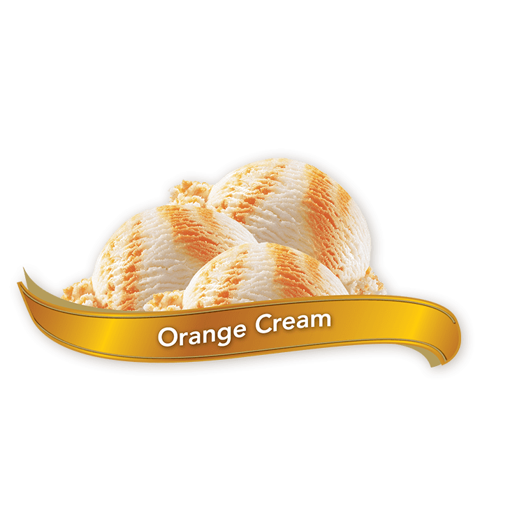 Ice cream - Orange Cream T084
