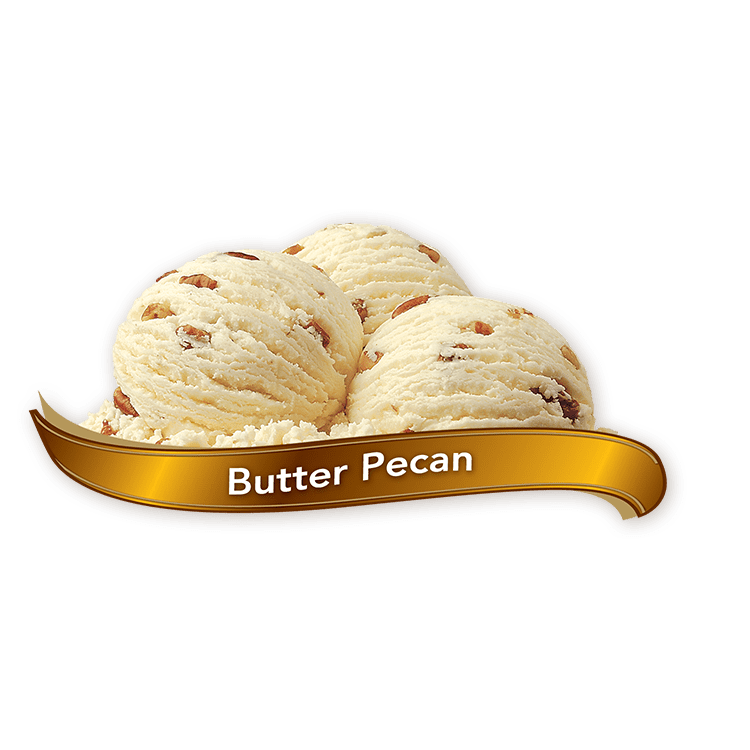 Ice cream - Butter Pecan T026