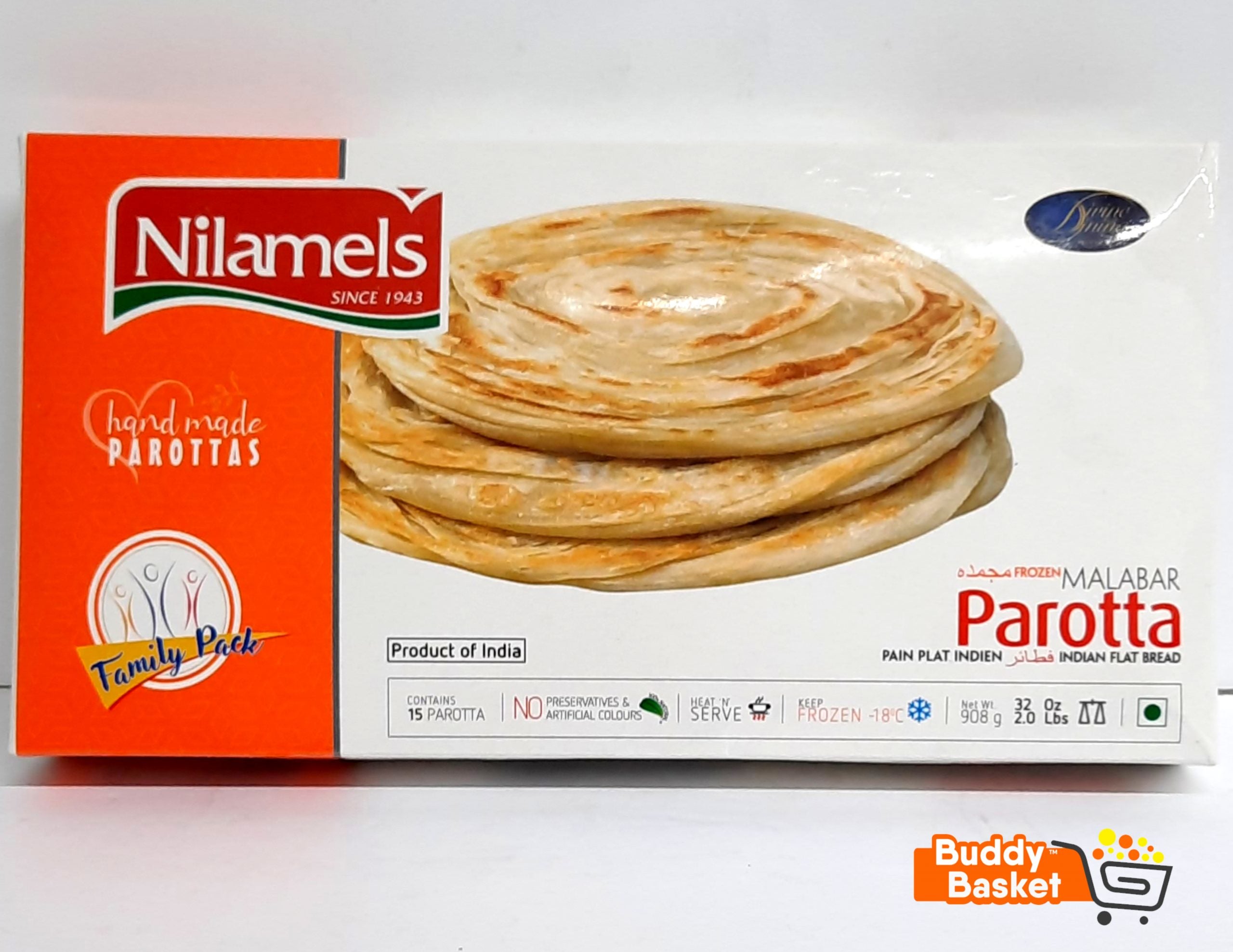 Nilamel's - Malabar Parotta - 908g