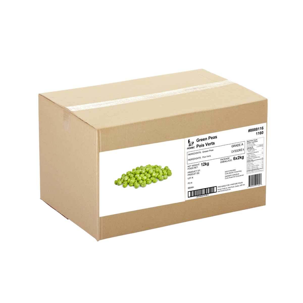 Fennec - IQF Green Peas
