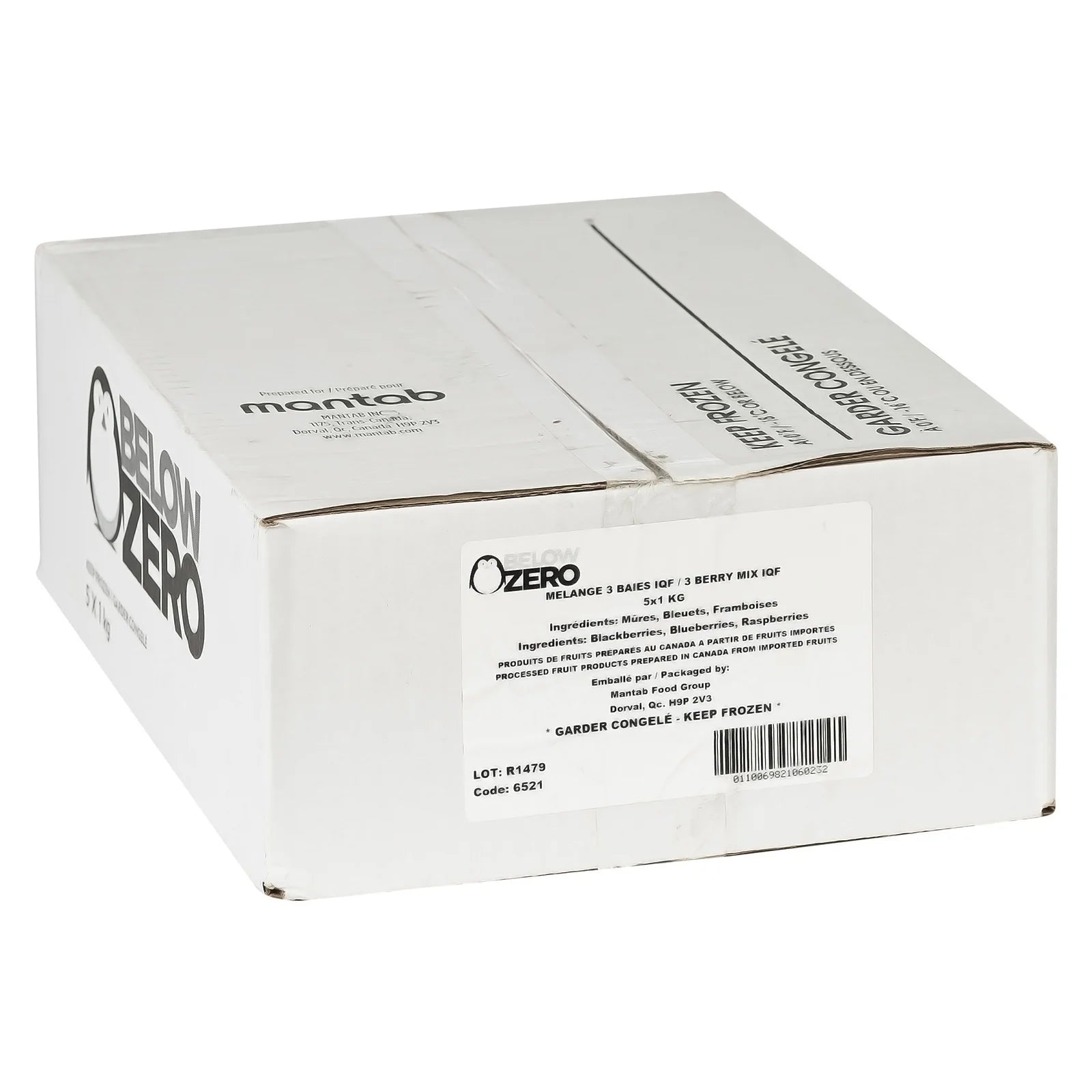 Below Zero IQF Berry Mix 1Kg - A2Z Cash N Carry