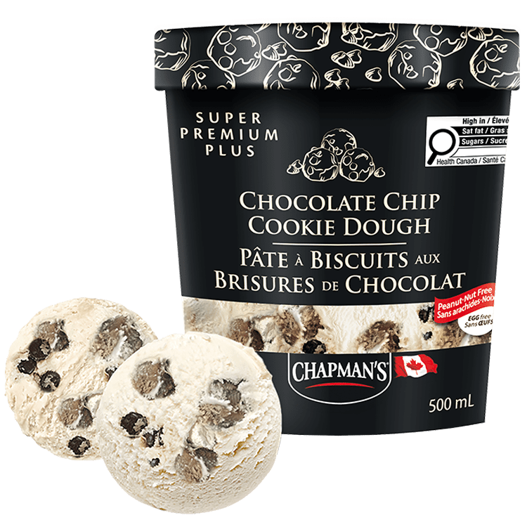 Chapman's Ice cream Chocolate Chip Cookie Dough 500ml - A2Z Cash N Carry