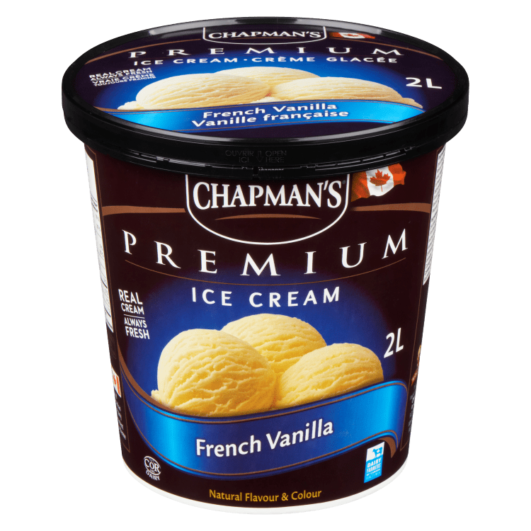 Chapman's Ice cream French Vanilla 2L - A2Z Cash N Carry