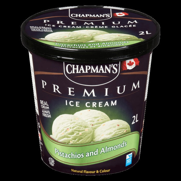 Chapman's Ice Cream Pistachio & Almonds 2L - A2Z Cash N Carry