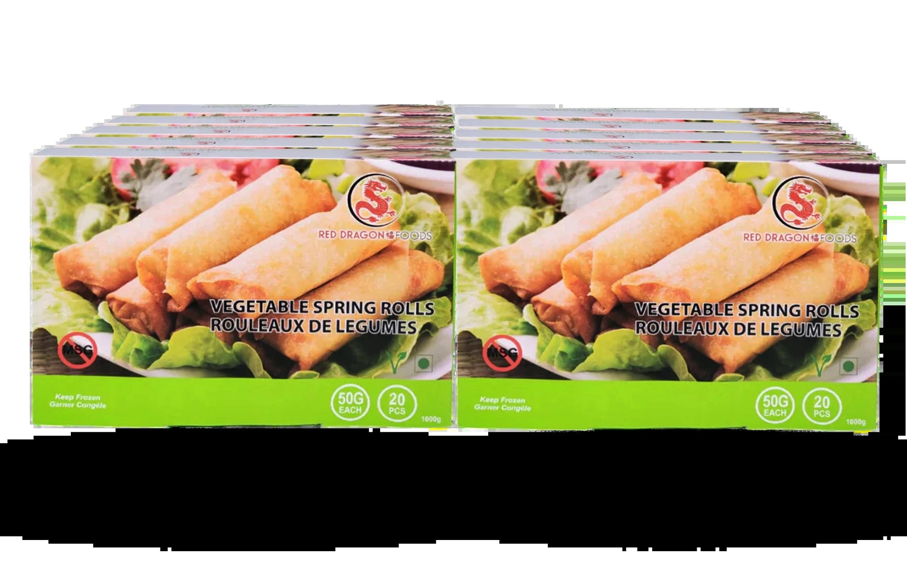 Red Dragon Vegetable Spring Roll 50g - A2Z Cash N Carry (alternate view)