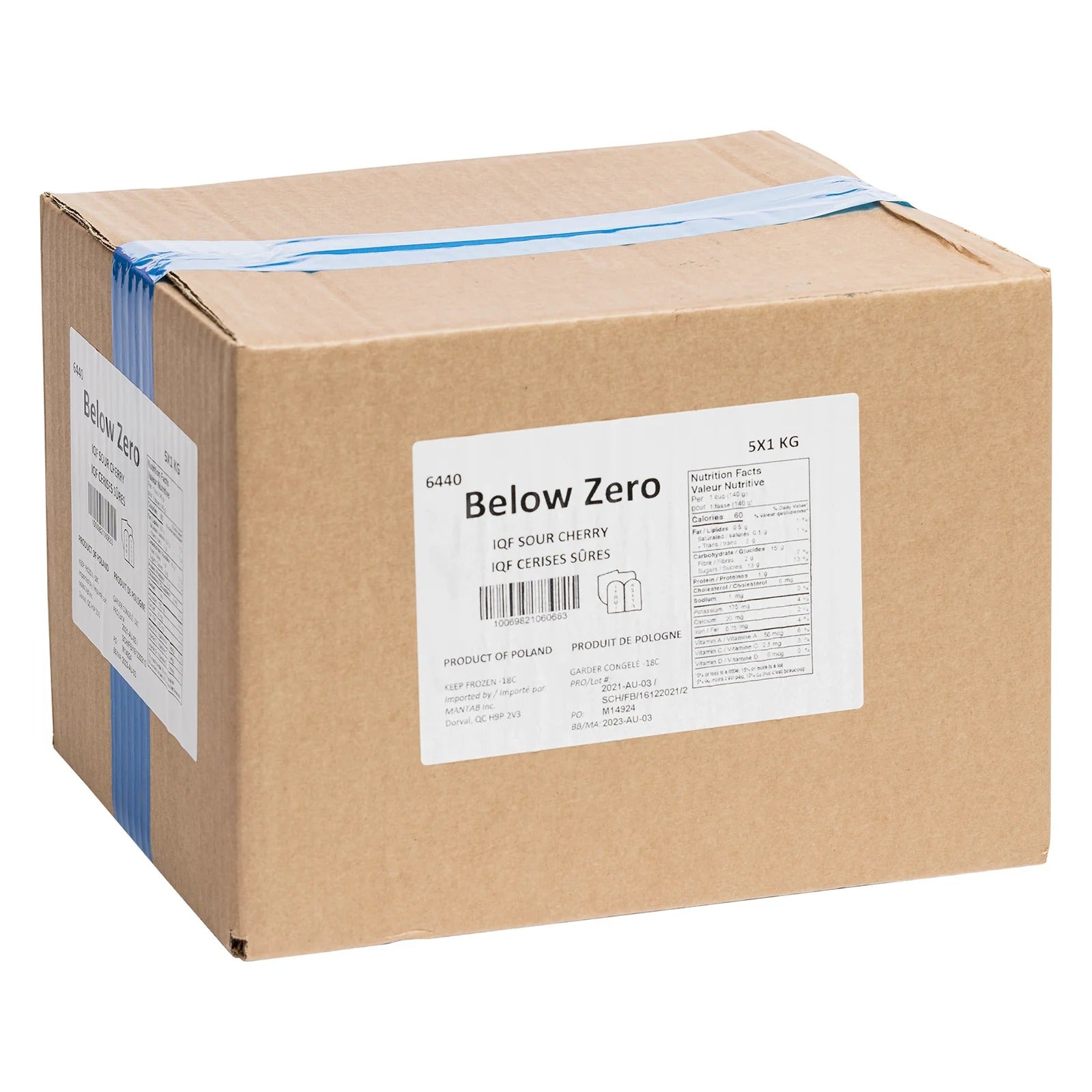 Below Zero IQF Cherry Sour - A2Z Cash N Carry (alternate view)