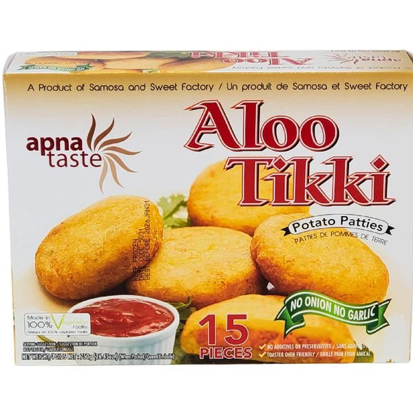 Apna Taste Aloo Tikki 15/Pk - A2Z Cash N Carry