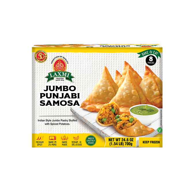 Laxmi - Punjabi Samosa - Jumbo - (8X75g)