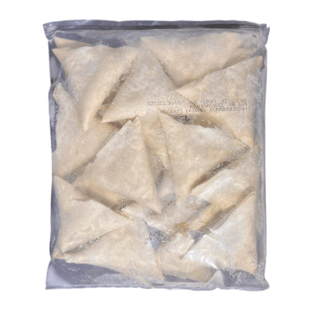 Laxmi Hyderabadi Onion Samosa Bulk 25g - A2Z Cash N Carry