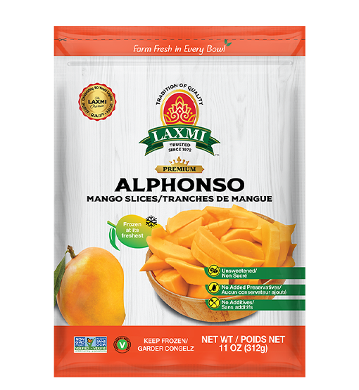 Laxmi Alphonso Mango Slices 312g - A2Z Cash N Carry