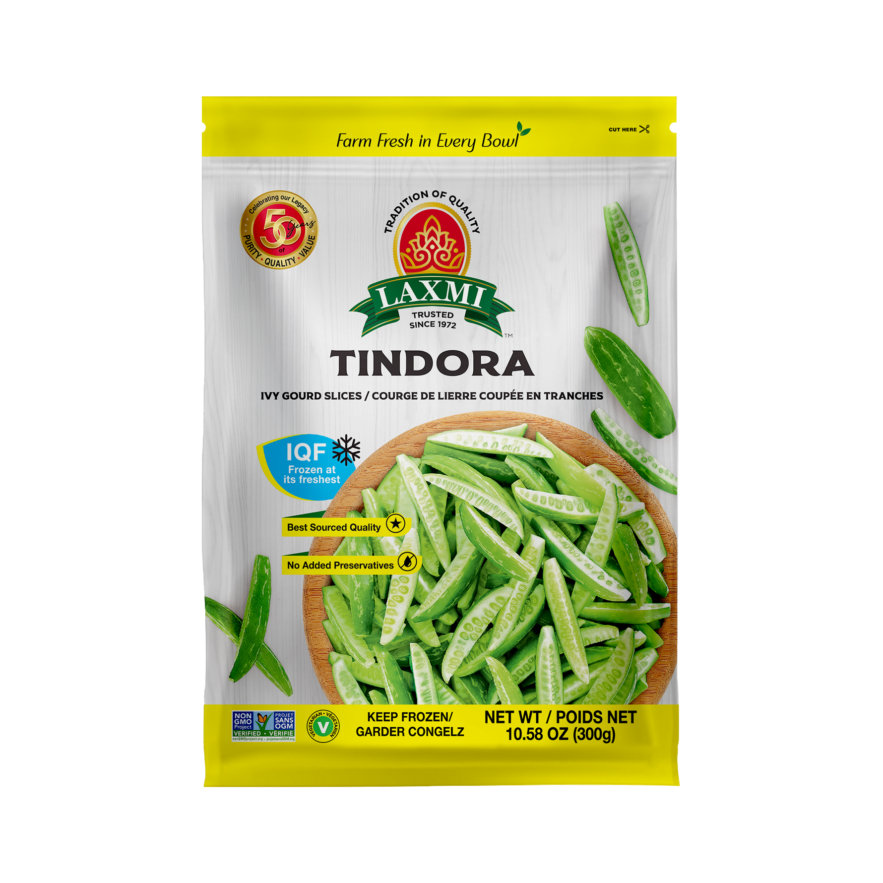 Laxmi - Tindora Cut - 300g