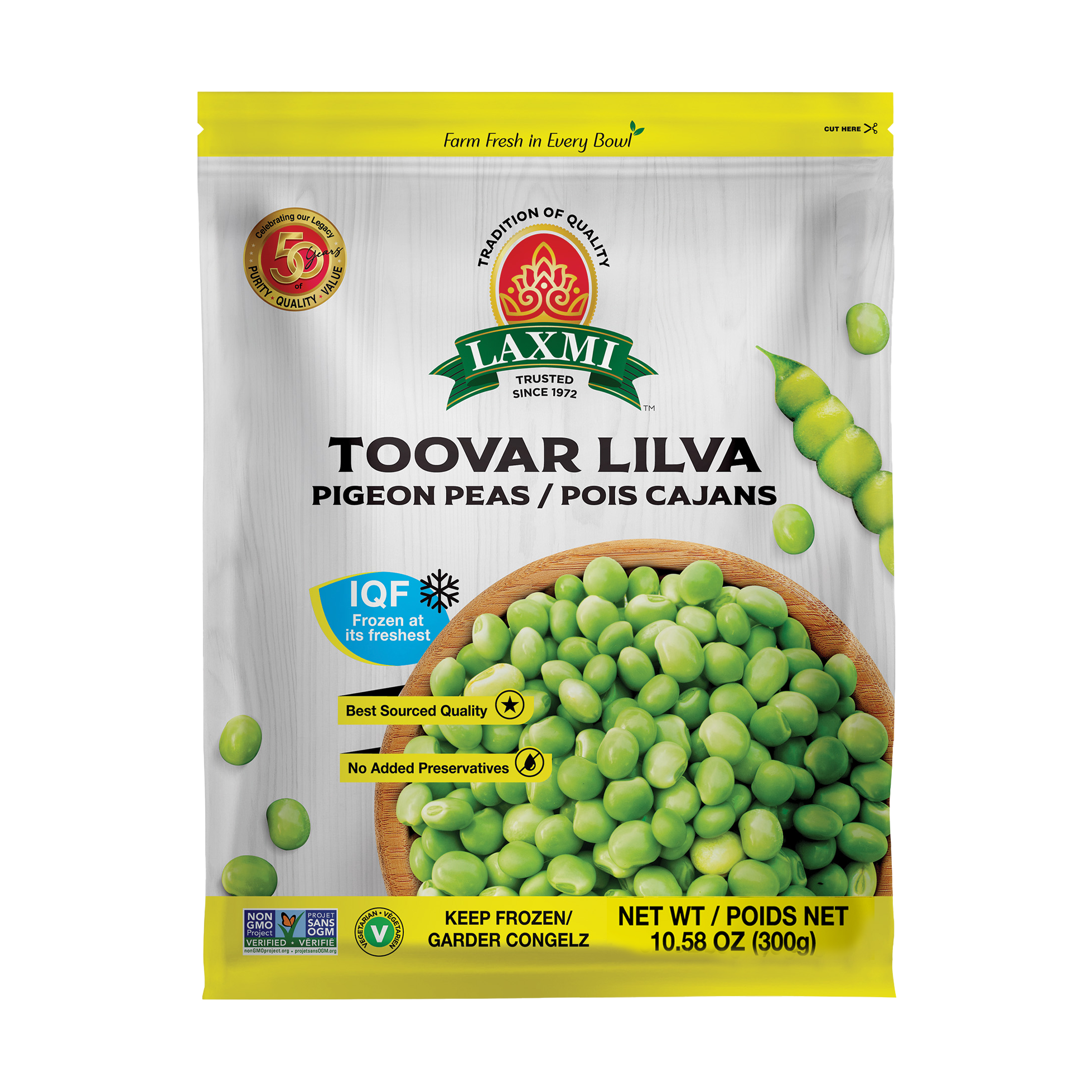 Laxmi - Toovar Lilva - 300g