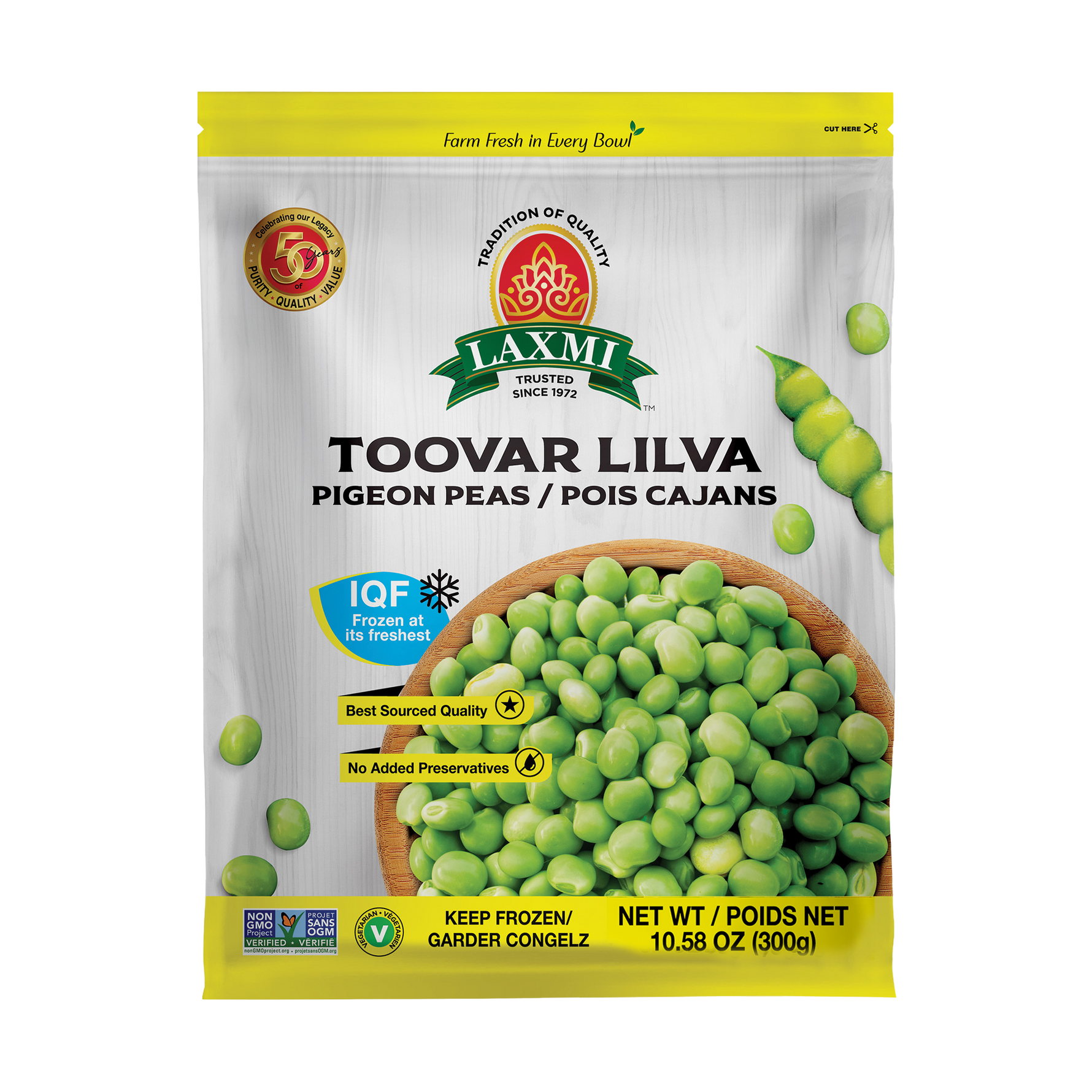 Laxmi - Toovar Lilva - 300g
