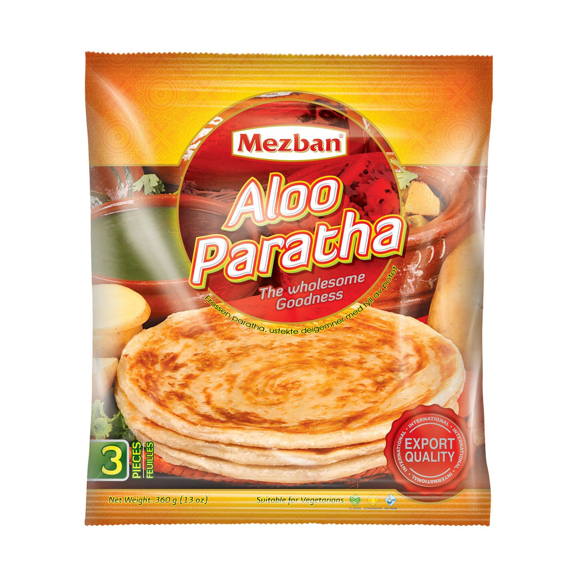 Mezban - Aloo Paratha - 3Ct