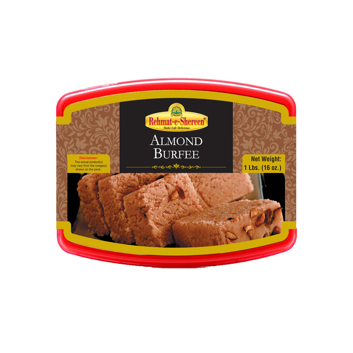 Rehmat-e-Shereen - Almond Barfi - 1Lb