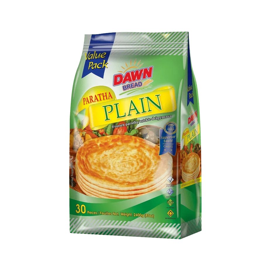 Dawn Bread - Plain Paratha - 30Ct