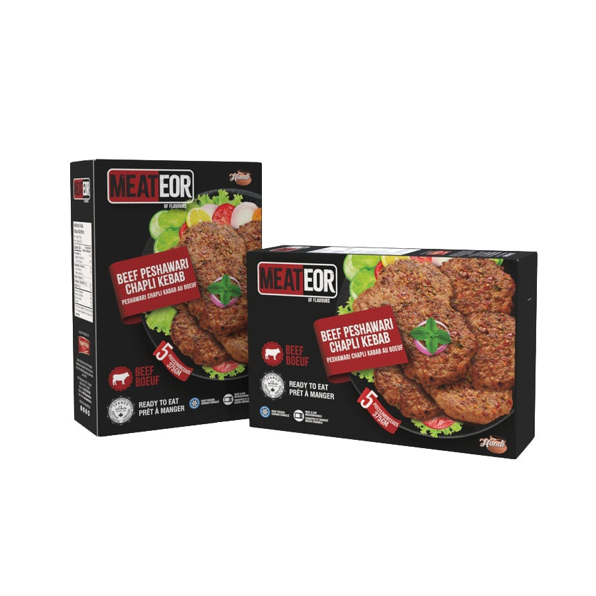 Meateor - Beef Peshawari Chapli Kebab - 375g