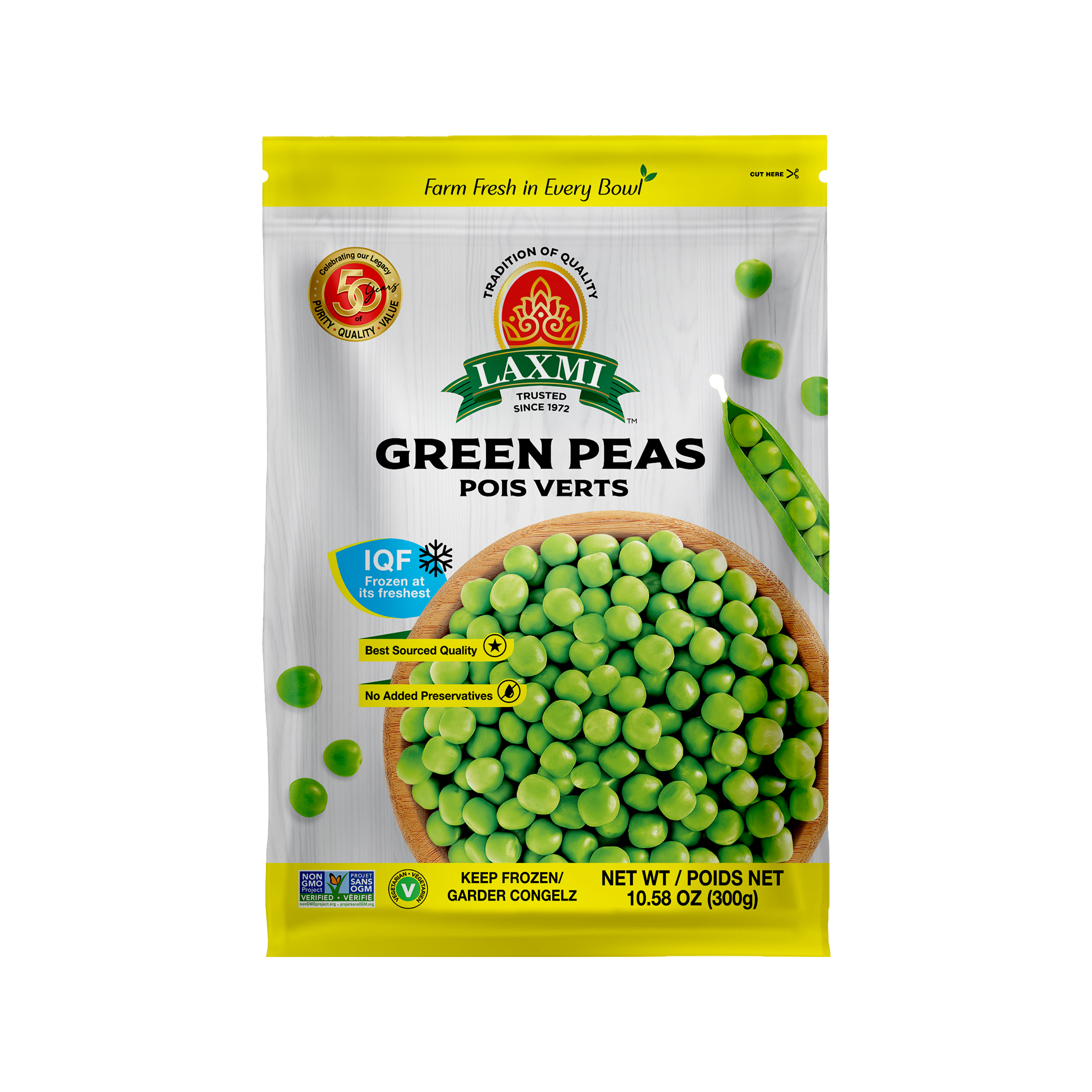 Laxmi - Green Peas - 300g