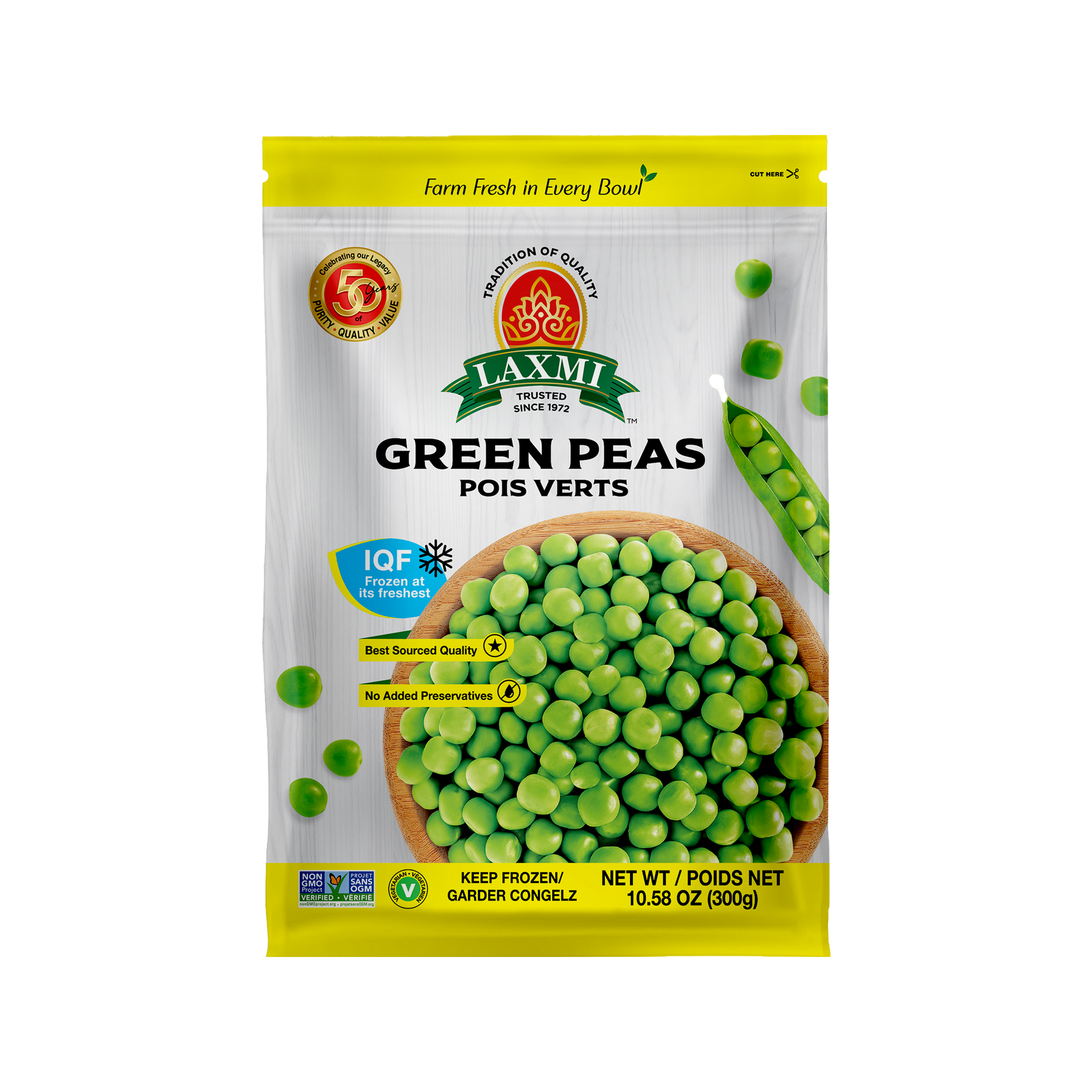 Laxmi - Green Peas - 300g