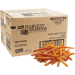 Mccain Harvest Splendor Sweet Potato 3/8" Fries XL - A2Z Cash N Carry