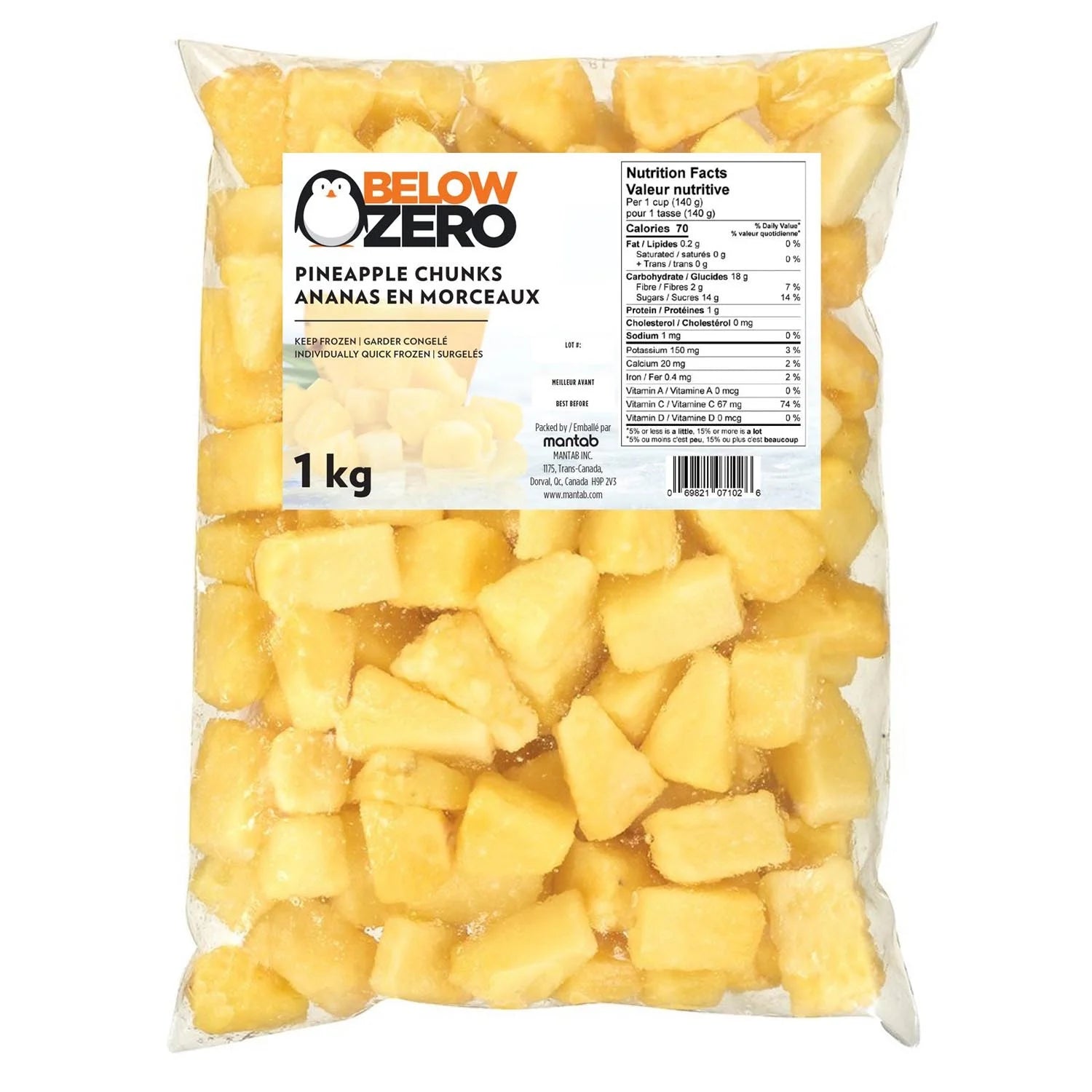 Below Zero - Pineapple Chunks
