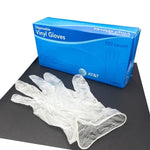 AT&T - Gloves - Vinyl - Large