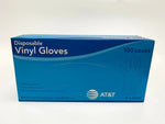 AT&T - Gloves - Vinyl - Large