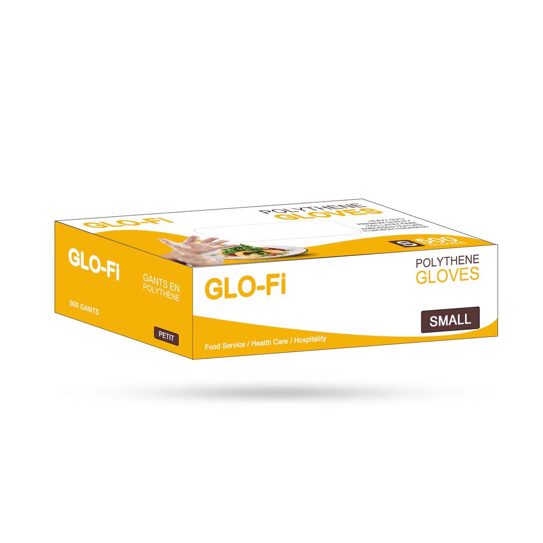 GLO-Fi - Gloves - Poly - Small - A2Z Cash N Carry