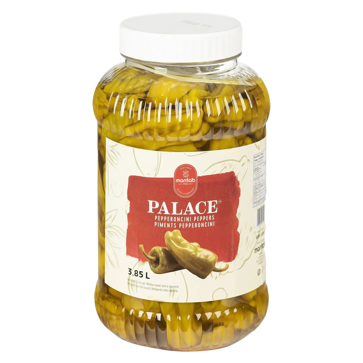 Palace - Pepperoncini Peppers - A2Z Cash N Carry (label detail)