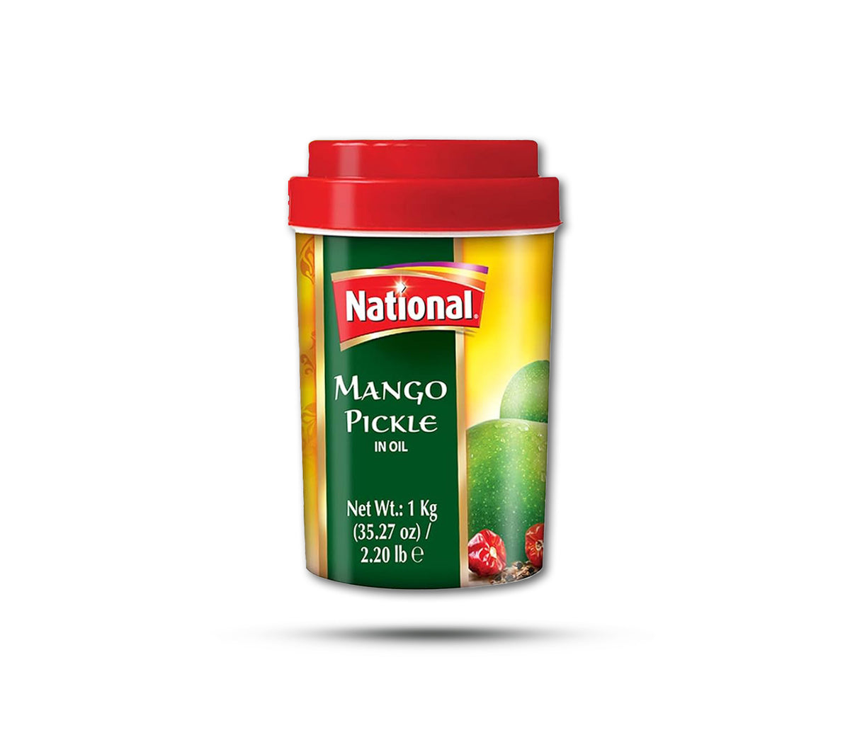 National - Mango Pickle - 1Kg - A2Z Cash N Carry